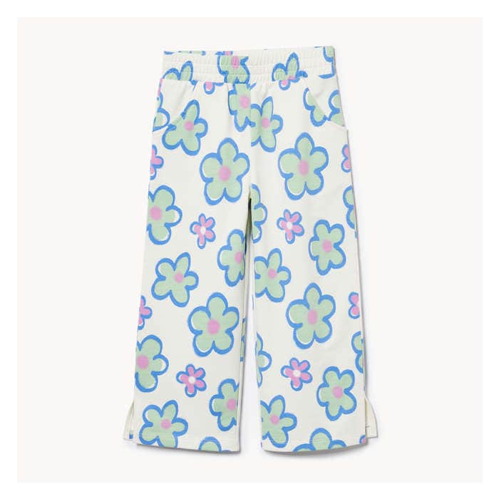 Toddler Girls' Wide Leg Jogger